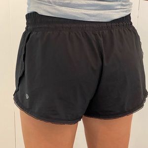 Lululemon running shorts.